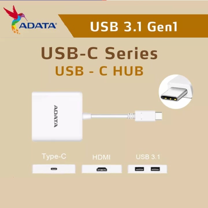 ADATA USB-C Port 60W Hub
