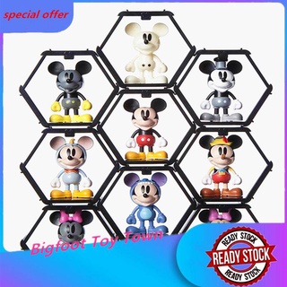 ตุ๊กตาฟิกเกอร์ Hong Kong 7-11 x Mickey Disney 90th anniversary สําหรับตกแต่งบ้าน