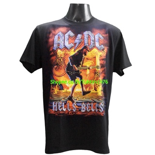 เสื้อวง AC/DC เสื้อวินเทจ ลายอมตะ เสื้อวินเทจ acdc เอซี/ดีซี ADC1812สามารถปรับแต่งได้