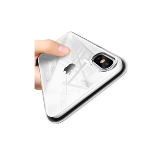 iPhone 6 6S Plus 7 8 Plus XS XR XS Max X 11 11Pro SE 2020 อ่อนนุ่ม TPU ชัดเจน กรณี ยางทำจากซิลิคอน โปร่งใส ปก Clear Case Cover