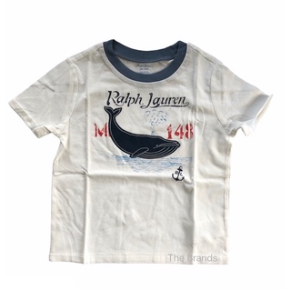 เสื้อยืด Polo Ralph Lauren Cotton Jersey Graphic (baby boy) 24 month ของแท้ 100%