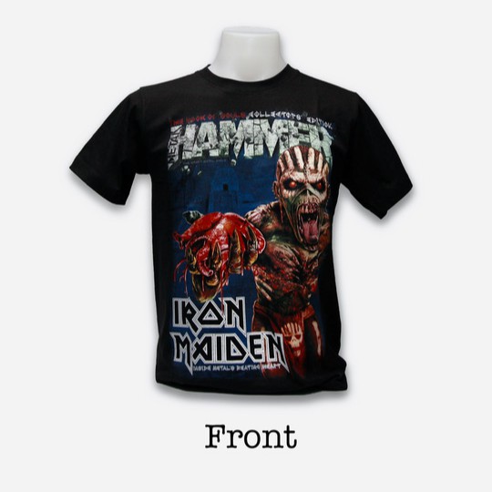 เสื้อยืดวงร็อค (Iron Maiden)