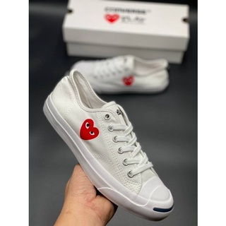 📌📢👟พร้อมจัด Converse Jack Play💥ราคาดี 740 ฿💥🙏🏻สั่งสินค้าแจ้งสี ไซส์ ที่แชทแม่ค้าได้เลยจ้า ส่งของทุกวัน🙏🏻