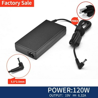 Chicony ที่ชาร์จแล็ปท็อป A17-120P1A 120W 19.5V 6.15A 5.5 มม. สําหรับ MSI Gaming GL62 7RD GE72 7RE GV62 8RD Clevo P670RA P671RA P655RA P650RA P651RA