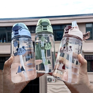 กระบอกน้ำจักรยาน ขวดน้ำพกพาวิ่งออกกำลังกาย Tritan Cycling Water Bottle 650ml