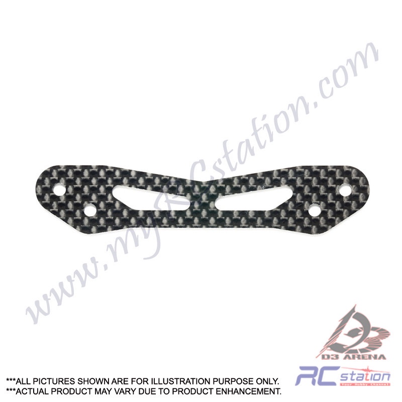Tamiya TT02 54814 - Tamiya TT-02 Carbon Bumper Support [5481]