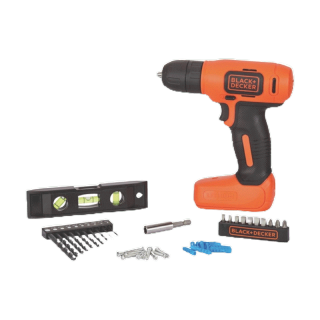 Black & Decker สว่านไร้สาย 7.2 โวลต์ รุ่น BDCD8HDPK-B1