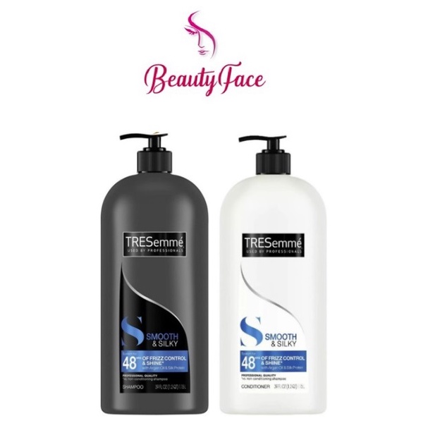 Tresemme Smooth &amp; Silky Shampoo - TRESemme Smooth &amp; Silky Shampoo For Smooth, Frizz-Free Hair 1.15L
