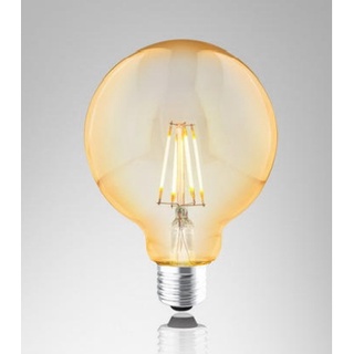 LED Filament G95 5W E27 560lm Lumax by L&amp;E แก้วสีทอง