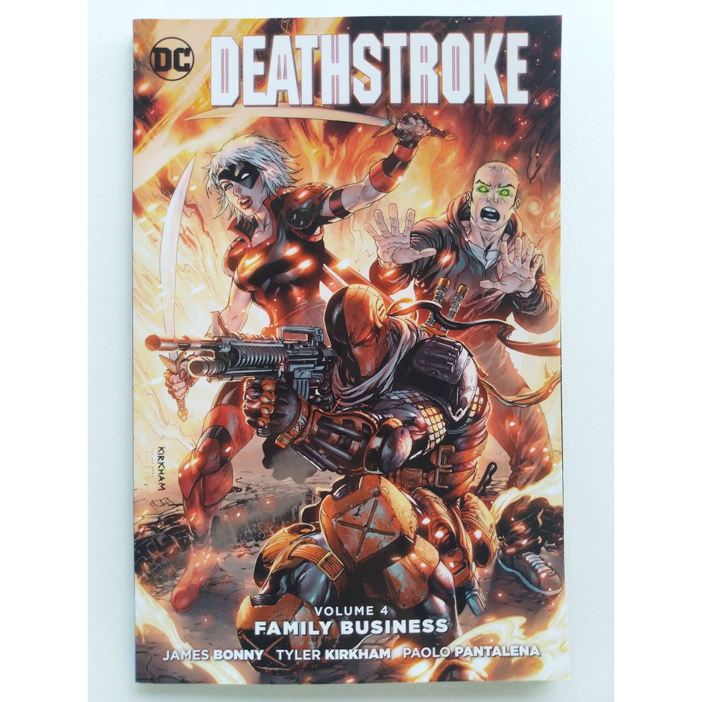 หนังสือการ์ตูน Deathstroke: Family Business (2016) ภาษาอังกฤษ