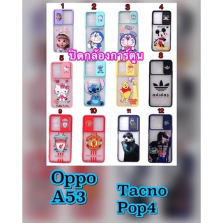 🔥New​🔥เคส​Oppo​A​31​ A93🌈เคสปิดกล้องการ์ตูน🌈A94​  F9​A5S​A7​A12​