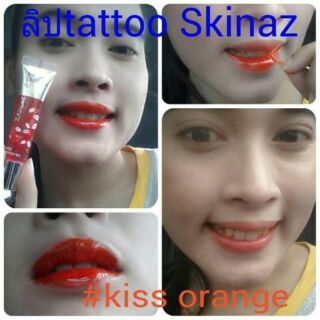 ลิปสักปาก Skinaz Magic 24 hour Lip tattoo  ของแท้