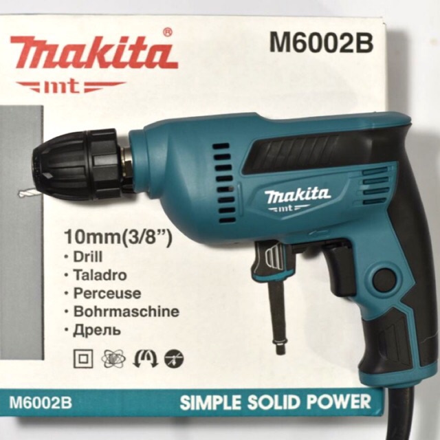 MAKITA สว่าน 10มม. 38” M6002B (แท้100%)l
