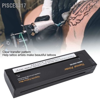 Pisces317- เครื่องพิมพ์ความร้อน อินเตอร์เฟซ Usb 100‐240V ความเร็วสูง สําหรับสัก