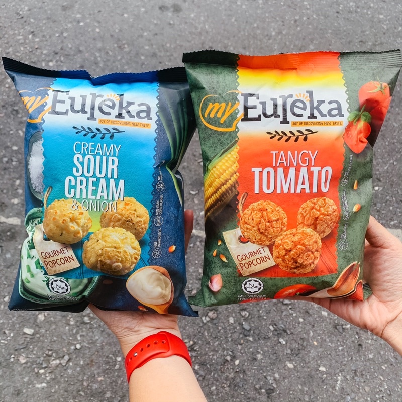 ป๊อปคอร์น My Eureka Gourmet Popcorn ป๊อปคอร์นนำเข้าจากมาเลเซีย ขนาด 80กรัม