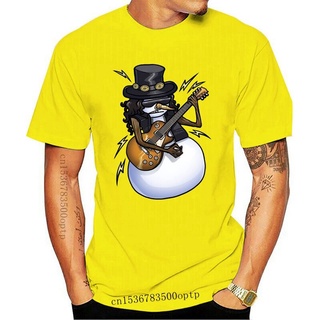 oversize T-shirt เสื้อยืด พิมพ์ลาย Slash the Snowman Bleu FNpkpd36DMkpjp39 สไตล์คลาสสิก S-5XL