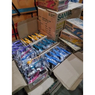 (กล่อง10ตัว) ก๊อกน้ำ 1/2" sanwa สลิมแฟนซี มีสีให้เลือก ชมพู เขียว เหลือง ม่วง ฟ้า ก๊อกซันว่า