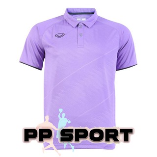 เสื้อโปโลชายสีม่วง Grand Sport รุ่น 072041 ผ้า Polyester S-3XL(4L)