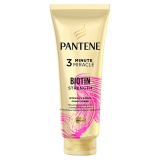 PANTENE แพนทีน โปร-วี 3 มินิท มิราเคิล ไบโอติน สเตร็งท์ อินเทนซีฟ เซรั่ม คอนดิชั่นเนอร์ 270 มล. (4902430624572)