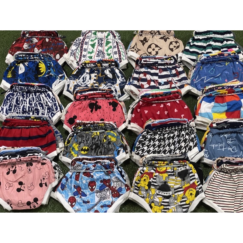 กางเกงเด็กขาเต่า 12 ตัว 90 บาท