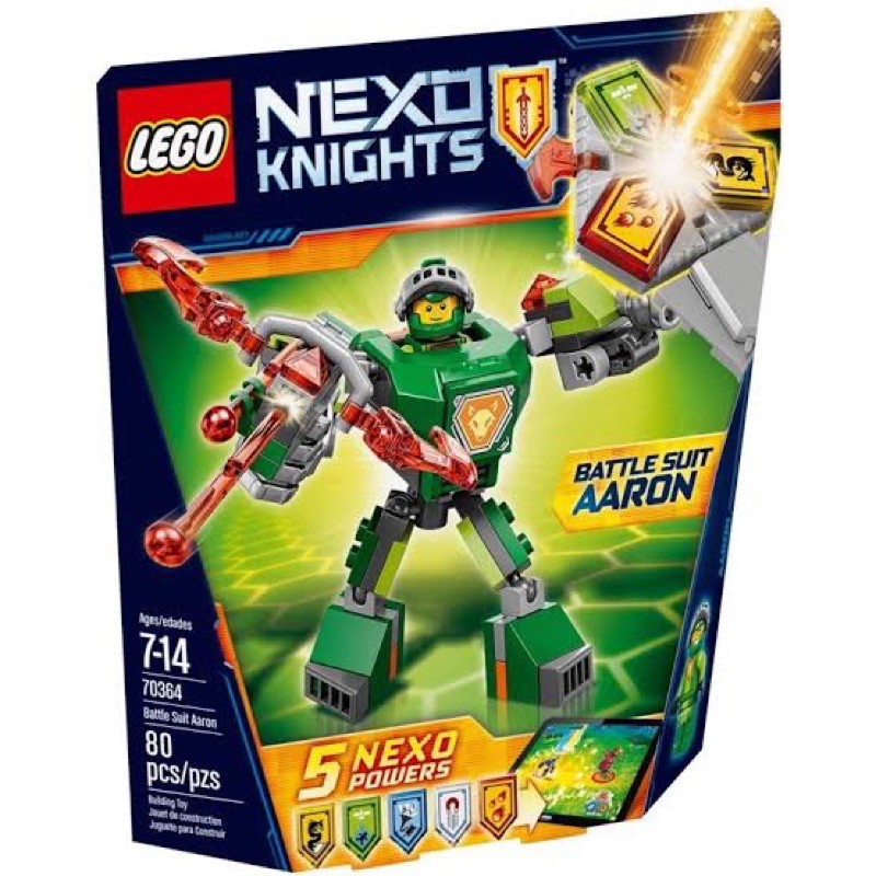 LEGO Nexo Knights 70364 Battle Suit Aaron ของใหม่ ของแท้💯