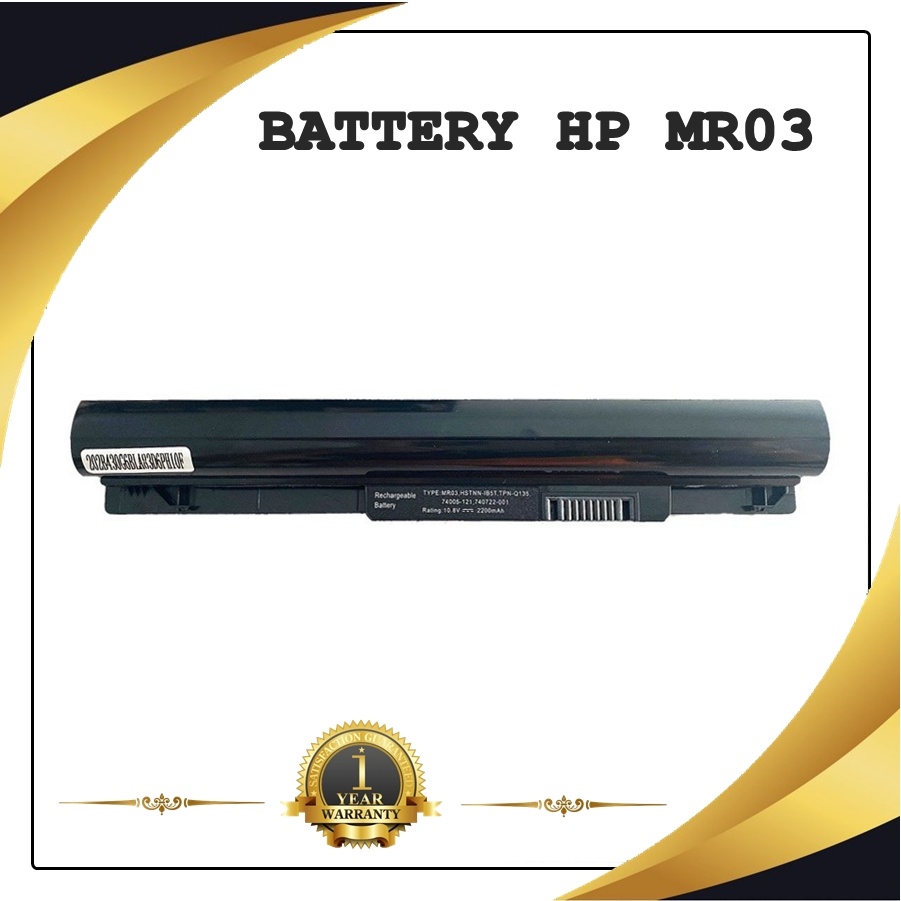 BATTERY NOTEBOOK HP MR03 สำหรับ HP Pavilion 10 TouchSmart Series / แบตเตอรี่โน๊ตบุ๊คเอชพี