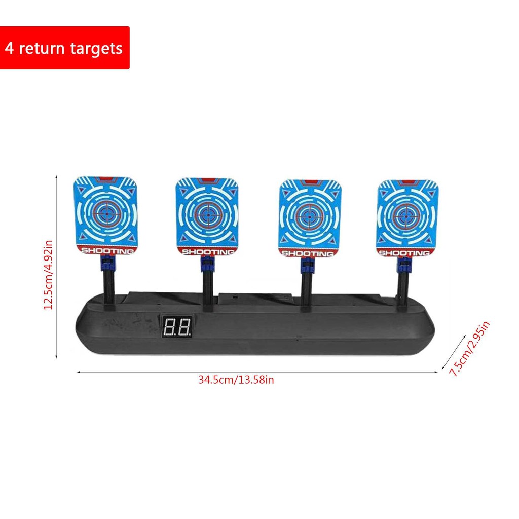 Shooting Target Toy Auto Reset Digital Scoring Target with Sound T1ib ...