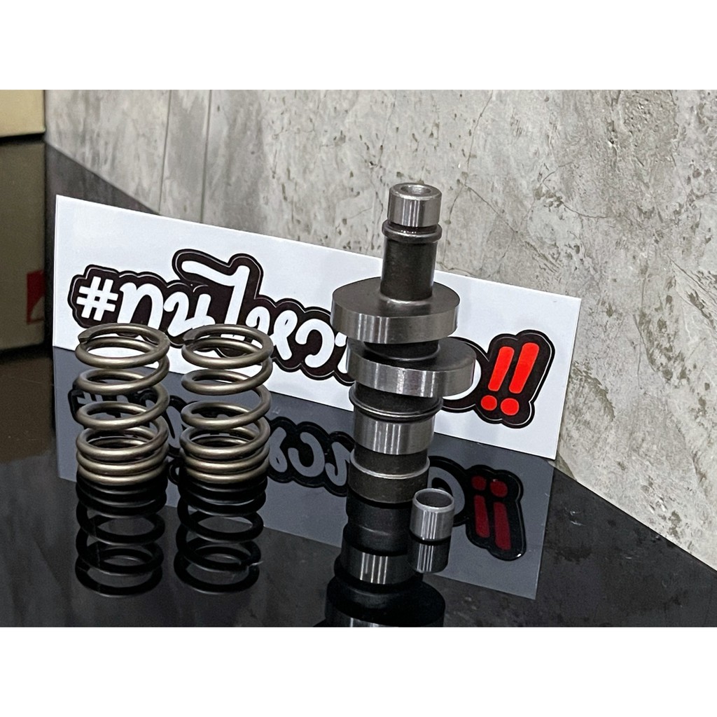 แคมแต่งCNC+สปริงวาวแต่ง สเตปดันโล เซ็ทนี้พร้อมจบไม่ต้องเสริมตัวใน มีสำหรับลูกเดิม/ลูก53 ใส่เวฟ110i/ดรีมซุปเปอร์คัพ