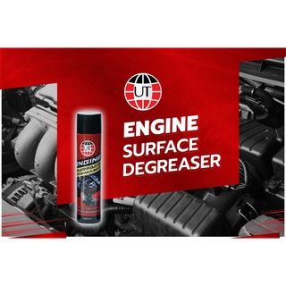 UT Surface Degreaser 650ml โฟมล้างคราบน้ำมัน สเปรย์ทำความสะอาดห้องเครื่องรถยนต์ Engine Degreaser