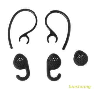 FUN 3Pcs Ear Bud Gel Earbud Tip And 2Pcs Ear Hook Loop For Jabra EXTREME 2 /EXTREME