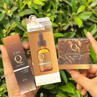 พร้อ​มส่ง​/ของแท้ เซรั่มคิว Q Double serum คิวดับเบิ้ลเซรั่ม เซรั่มลดฝ้า หน้าใส  ล็อตใหม่มีสติ๊กเกอร์​กันปลอม รัสกาญจน์