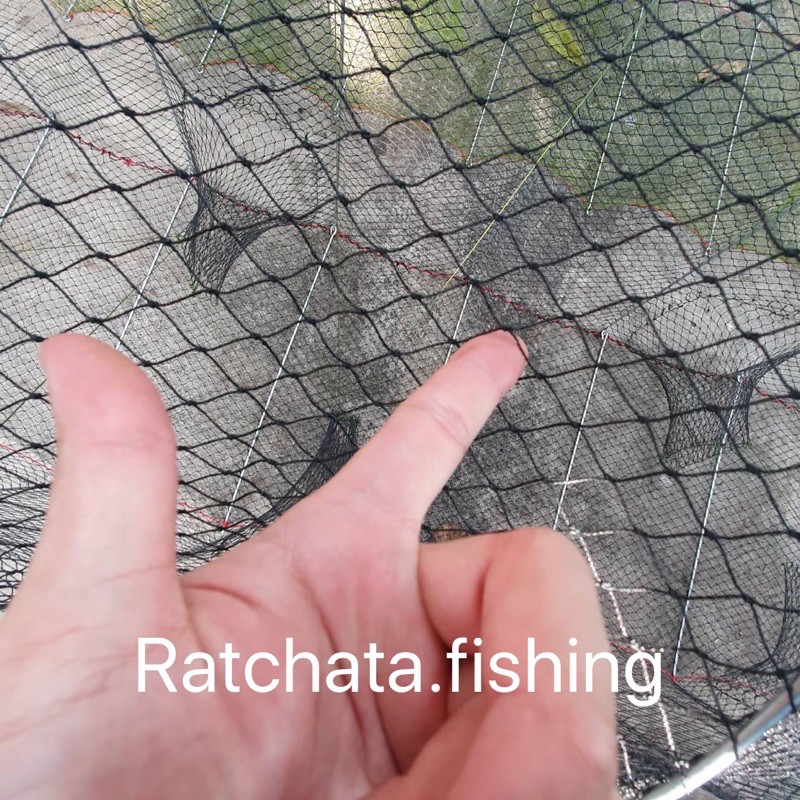 ไอ้โง่ดักปลา(ลอบดักปลา/กุ้ง)สูง90เซนและ70เซน👍(ตา2เซน/3เซน มีขนาด 5ห่วง-30ห่วง)👍พร้อมใช้งาน