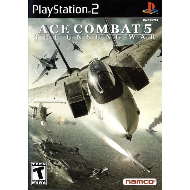 แผ่นเกมส์ PS2 Ace Combat 5 The Unsung War คุณภาพ ส่งไว (DVD)