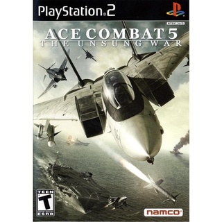 แผ่นเกมส์ PS2  Ace Combat 5 The Unsung War   คุณภาพ ส่งไว (DVD)