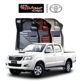 RIDA360®พรมขึ้นรูปไร้รอยต่อ TOYOTA VIGO 2006-2014  [061-062]