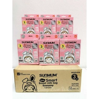 ซันมัม ถุงเก็บน้ำนมแม่ ขนาด 3 ออนซ์/8ออนซ์ (ยกลัง) - Sunmum Breast Milk Storage Bags (3oz/8oz)