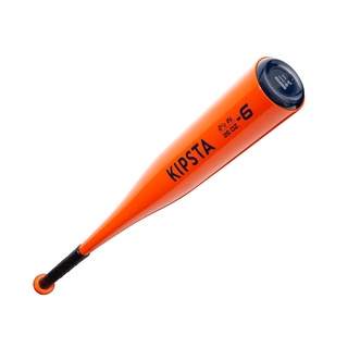 ไม้เบสบอล KIPSTA BASEBALL Alu BA150 POWER Orange Aluminum bat