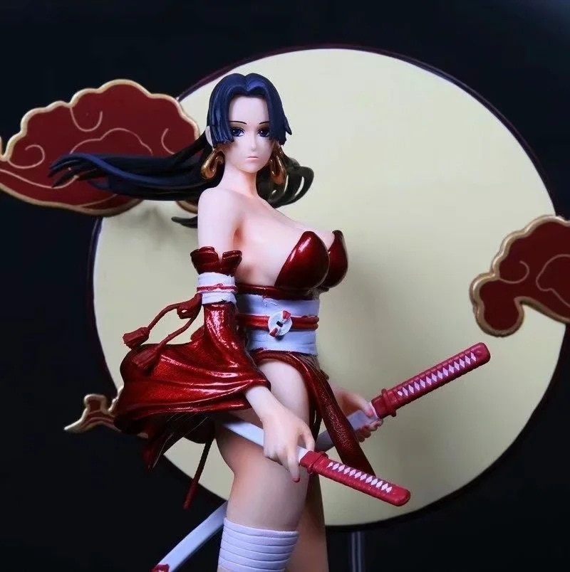 Anime One Piece Roof Empress Boa Hancock Wano Kuni Scene Model Boxed Figure 31cm Shopee Thailand