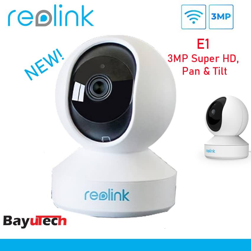 Reolink E1 กล้องวงจรปิดไร้สาย 3 ล้านพิกเซล 32 64 128GB Wi-Fi IP และเสียง 2 ทาง