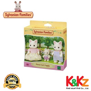 Sylvanian Families Floral Cat Family / ซิลวาเนียน แฟมิลี่ ครอบครัวฟลอรัลแคท