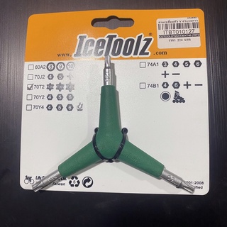 ประแจดาว Icetoolz (70T2) มี 3 ขนาด คือ T25, T30, T40