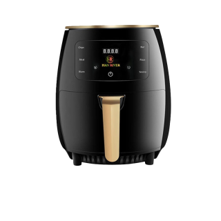 หม้อทอด HAN RIVER หม้อทอดไร้น้ำมัน แผงหน้าจอสัมผัส Air Fryer 1200W ความจุขนาดใหญ่ 4.5L หม้อทอดไฟฟ้า