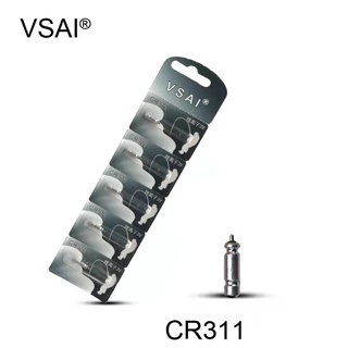 ถ่าน Vsai CR-311 แบตเตอรี่ใส่ทุ่นไฟชิงหลิว ยาว11mm. 3V ของใหม่ ของแท้