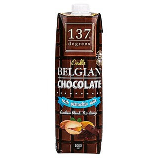 นมพิสตาชิโอ รสช็อกโกแลตเบลเยียม 137 Degrees Pistachio Milk Double Belgium Chocolate 1 Ltr.