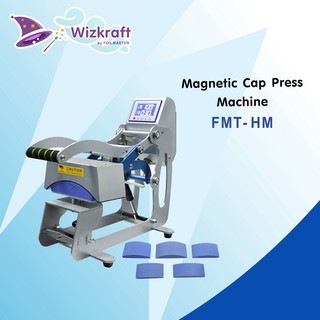 เครื่องพิมพ์หมวก Magnetic Cap Press Machine รุ่น : FMT-HM