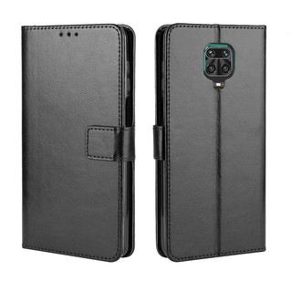 เคสสำ Redmi Note 9 Case PU Leather Flip Phone Case Xiaomi Redmi Note9Pro Note9 9 Pro เคสโทรศัพท์มือถือ พลิกซองโทรศัพท์