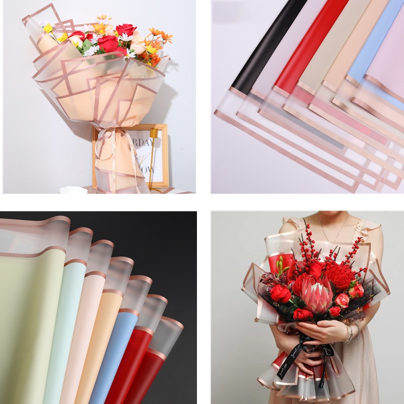 กระดาษช่อดอกไม้ เนื้อแมตต์ กันน้ํา สไตล์พนมเปญ จํานวน 5 ชิ้น 20 ชิ้น