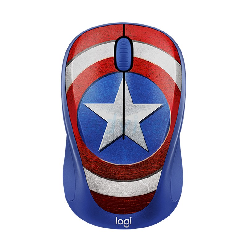 Wireless Optical Mouse LOGITECH (M238) MARVEL COLLECTION CAPTAIN AMERICA