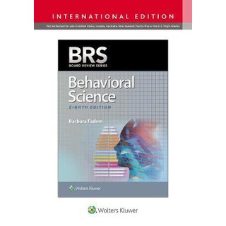 BRS Behavioral Science, 8ed - IE - ISBN 9781975152390