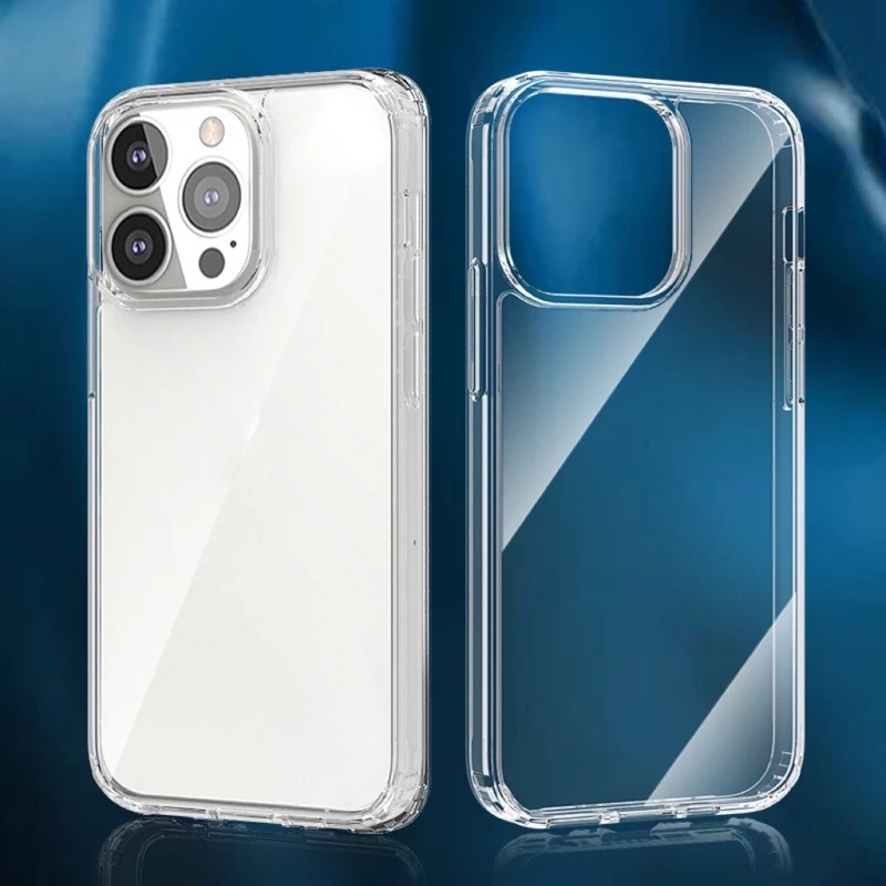 เคสใส สำหรับ iPhone รุ่นใหม่ล่าสุด 🔥 TPU+PC 🔥 เคสกันกระแทก รุ่น 17 Air/16E/15 Pro Max/14/13/12/11/XS Max/XR/8/ 7 Plus